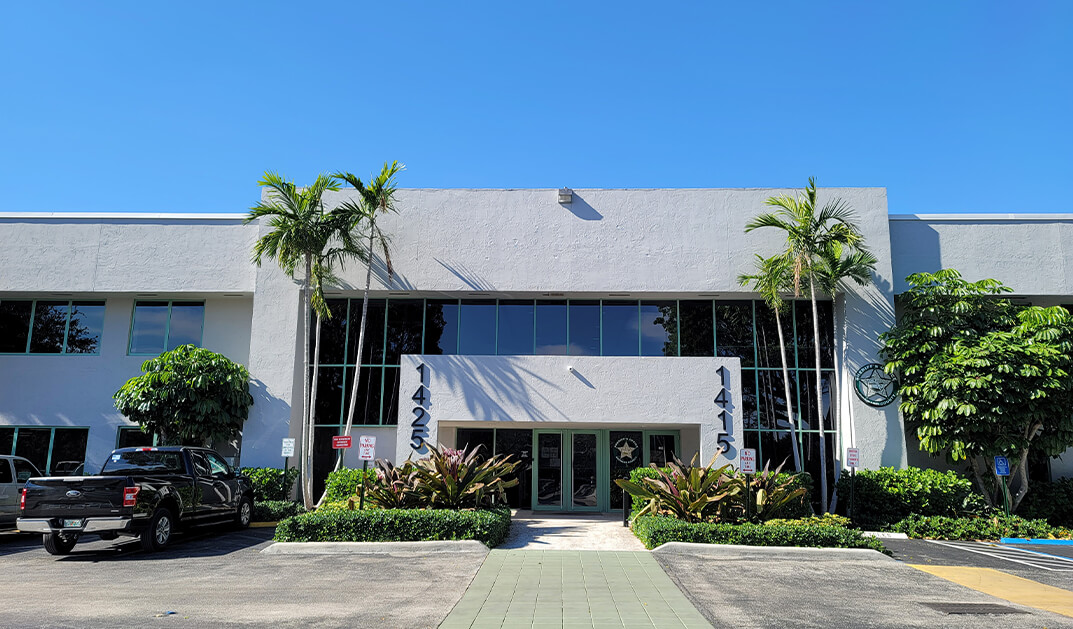 KCI's office location in Fort Lauderdale, Florida