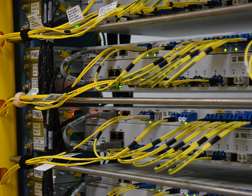 A communications cabling installation