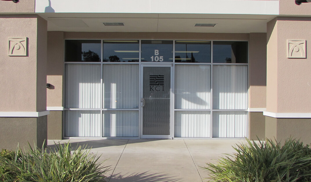 KCI's office location in Hudson, Florida