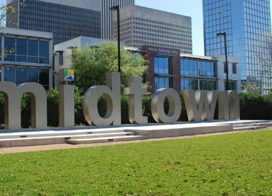Midtown Park in Houston, Texas