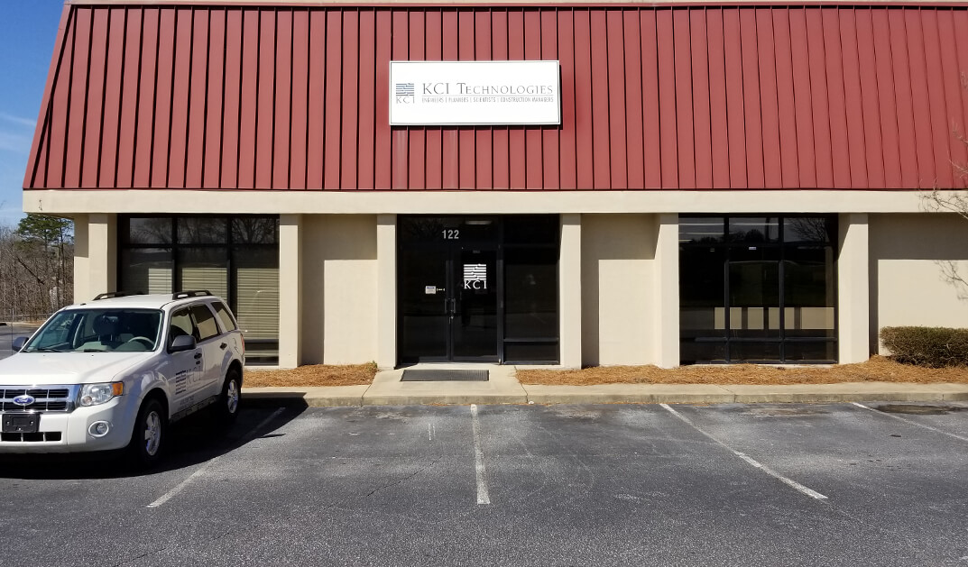 KCI's office location in Greenville, South Carolina