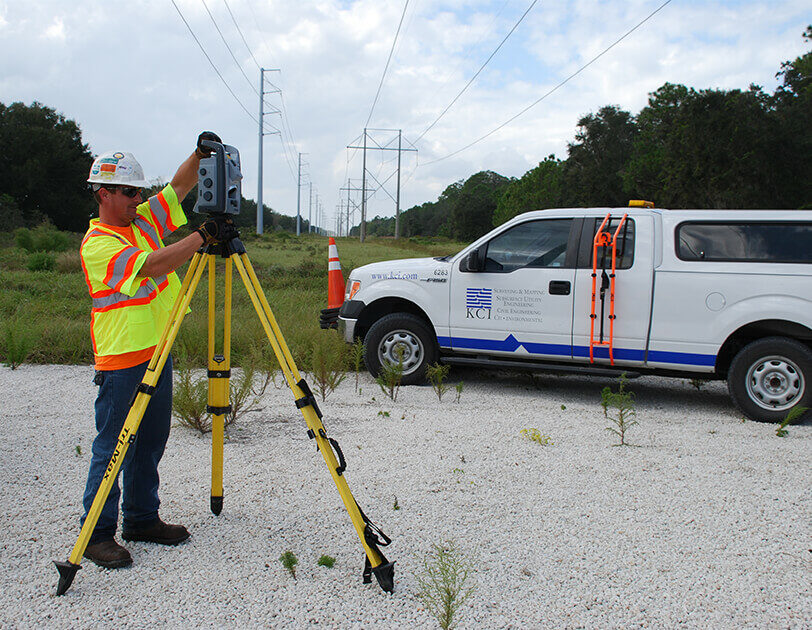 Surveying with a total robotic station