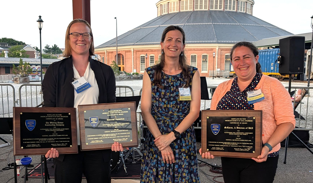 National Aquarium Harbor Wetland Award