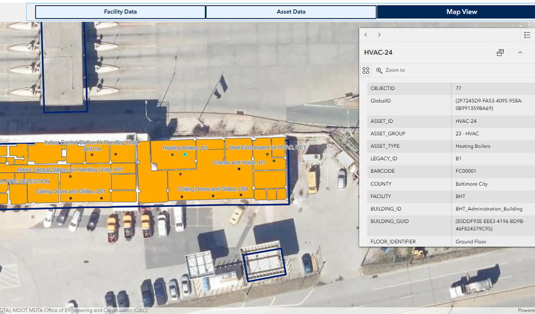 Mdta Engineering MDTA Facilities Asset Inventory and Management Alignment - KCI